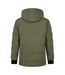 Parka Motif/style Uni Homme Vert Kaki Minoti-3