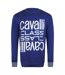 Sweat Motif Logo Adulte Bleu Iris Cavalli Class-1
