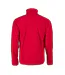 Mens Rocket Full Zip Fleece Jacket Red Printer-3