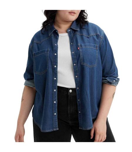Chemisier Teodora Femme Bleu Denim Levis