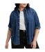 Chemisier Teodora Femme Bleu Denim Levis-4