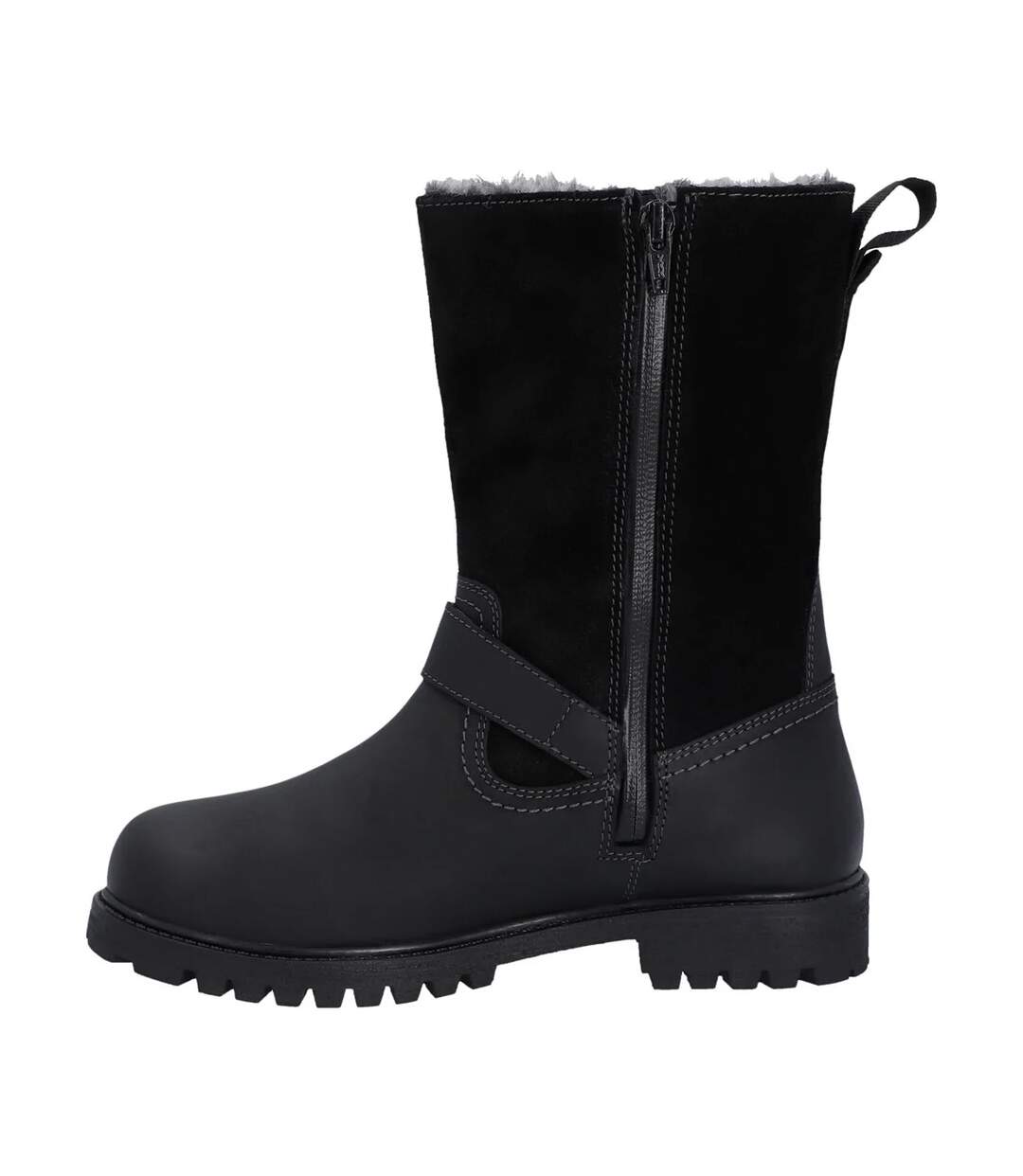 Bottes De Motard Ness Femme Noir Hunter-3