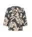Blouse beige/gris foncé femme jdy troya-2