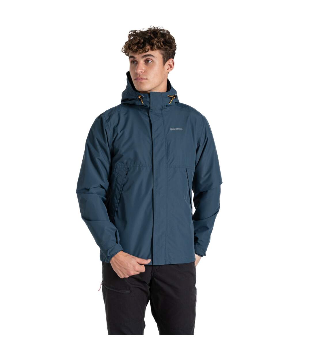 Veste imperméable ossus homme bleu gris foncé Craghoppers-1