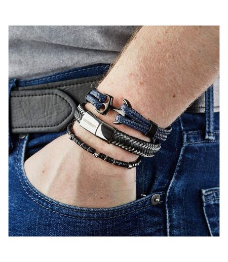 Bracelet noir homme geographical norway 315040 - taille unique