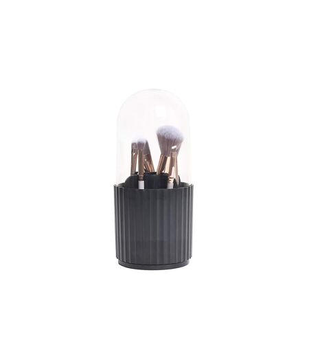 Lot de 6 Pinceaux Maquillage Rotatif 24cm Noir