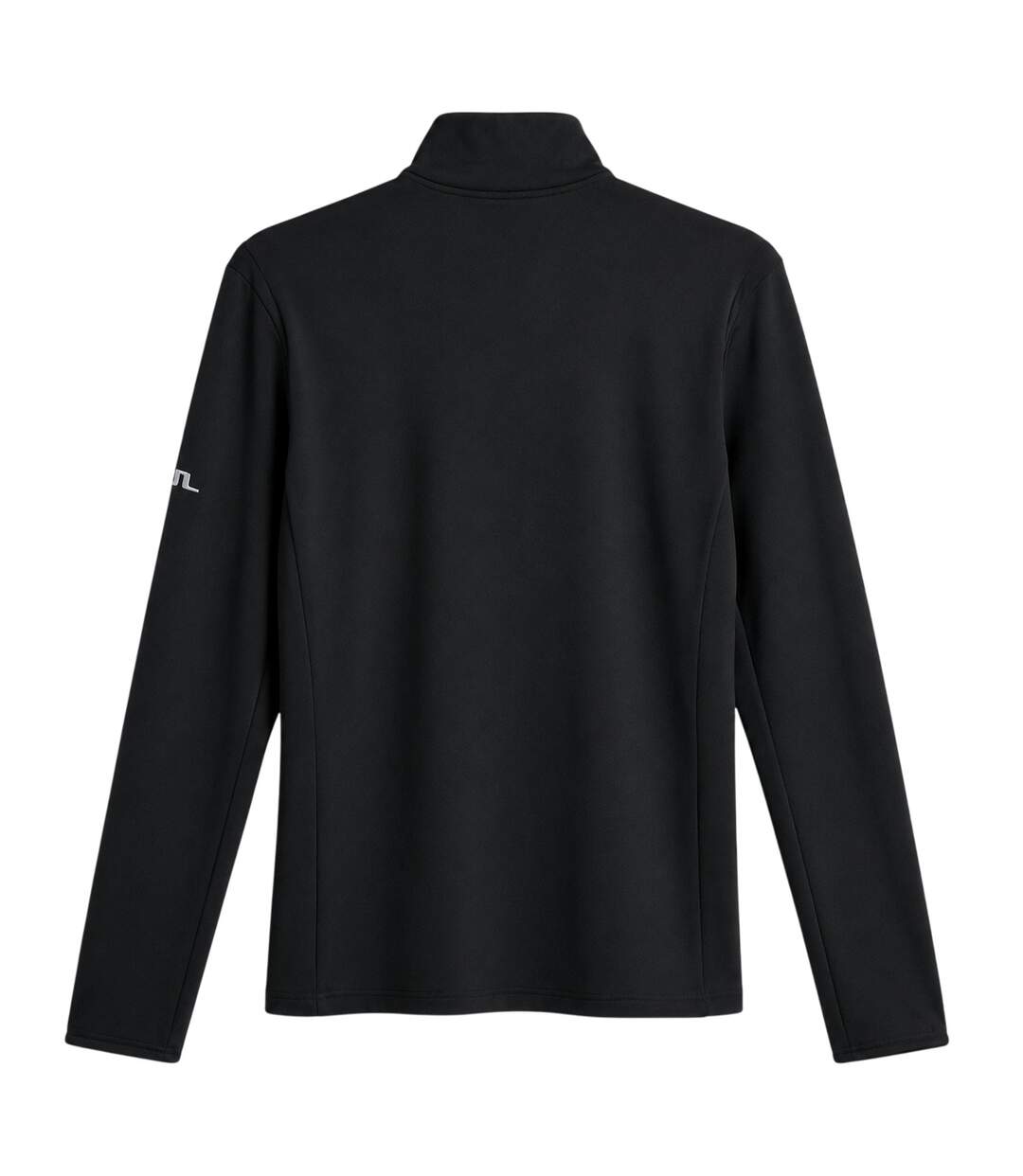 Mens Zip Neck Regular Golf Sweatshirt Black J.Lindeberg-2