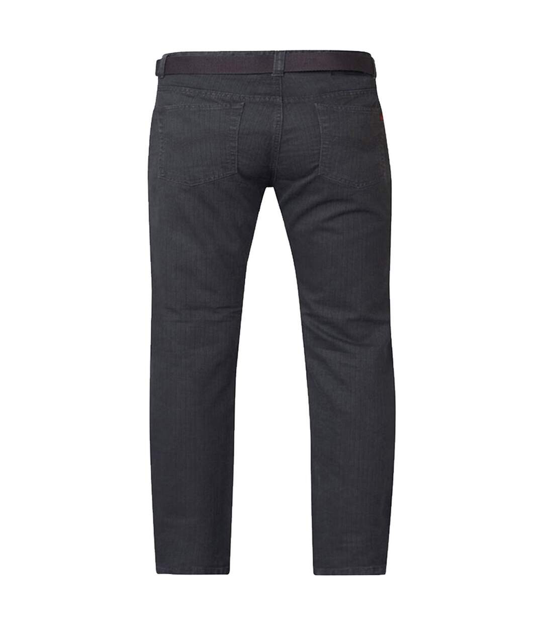Pantalon Avec Ceinture Canary Homme Gris Foncé Duke-3