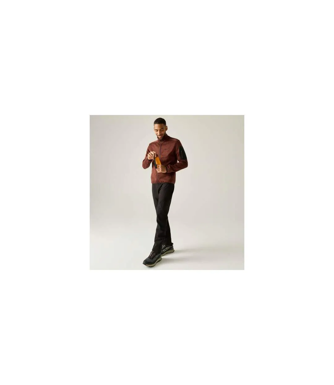 Veste Polaire Newhill Homme Orange Rouge Regatta-1