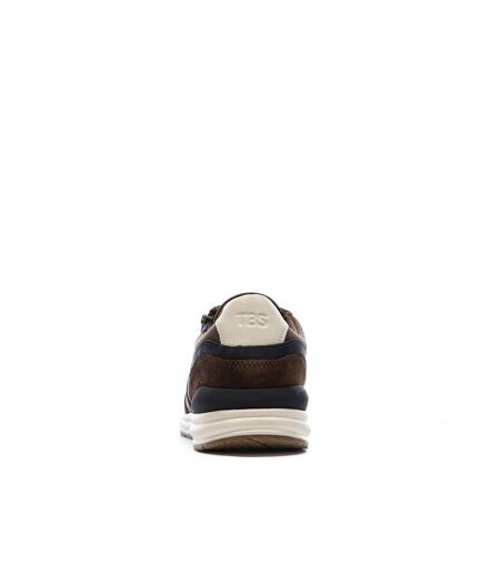 Baskets marron homme tbs slimane