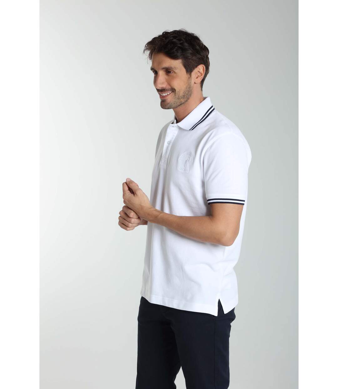 Polo manches courtes en coton PRAY-5