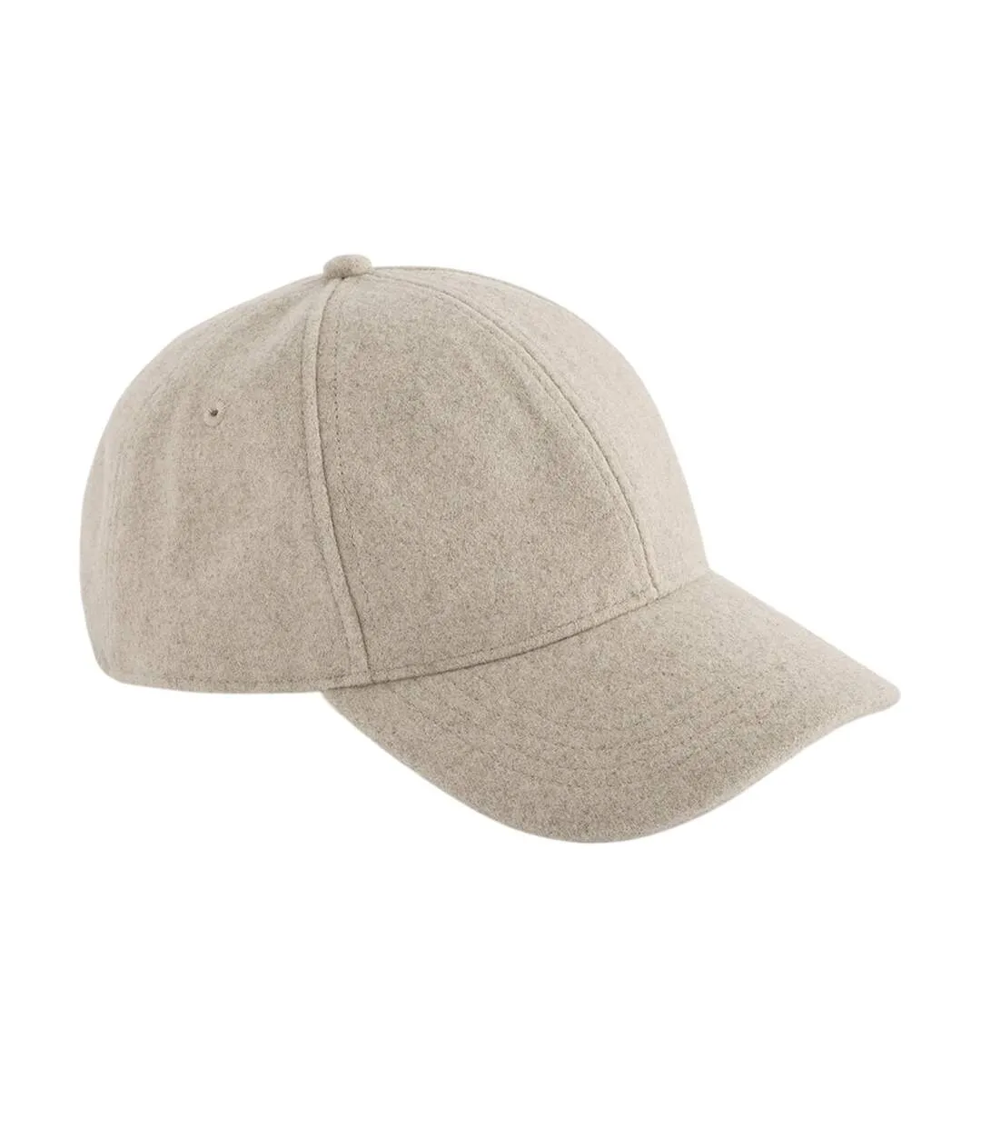 Casquette Motif/style 6 Pans Beige Gris Beechfield-1