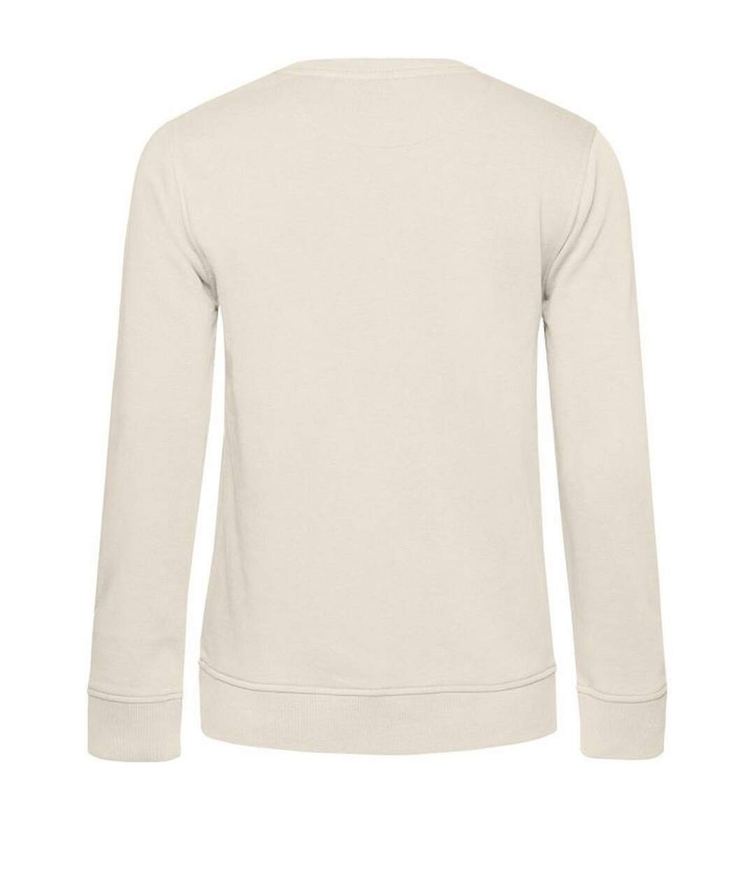 Sweat Organic Inspire Femme Blanc Cassé B&C-2
