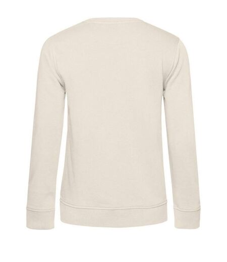 Sweat Organic Inspire Femme Blanc Cassé B&C