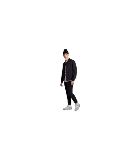Mens Ribbed Waistband Sweatpants Black Lyle & Scott