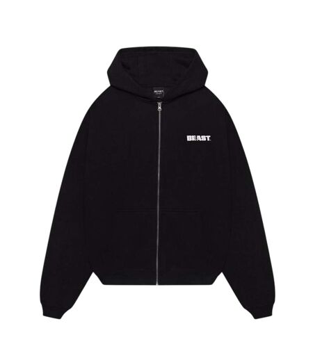 Unisex Adult Core Full Zip Hoodie Black BEAST