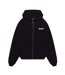 Unisex Adult Core Full Zip Hoodie Black BEAST-1