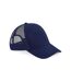 Casquette Unisexe Adulte En Coton Biologique Bleu Marine Beechfield-1