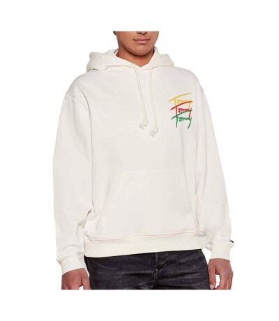 Sweat blanc homme tommy hilfiger dm0dm21372 - l
