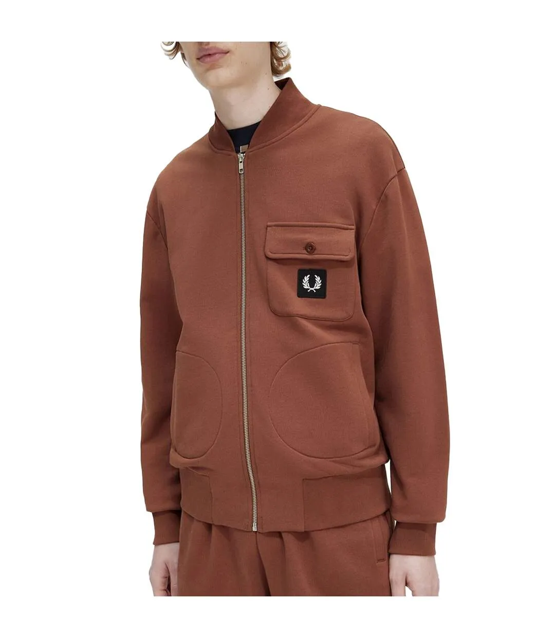 Blouson Aviateur Homme Whisky Fred Perry-1