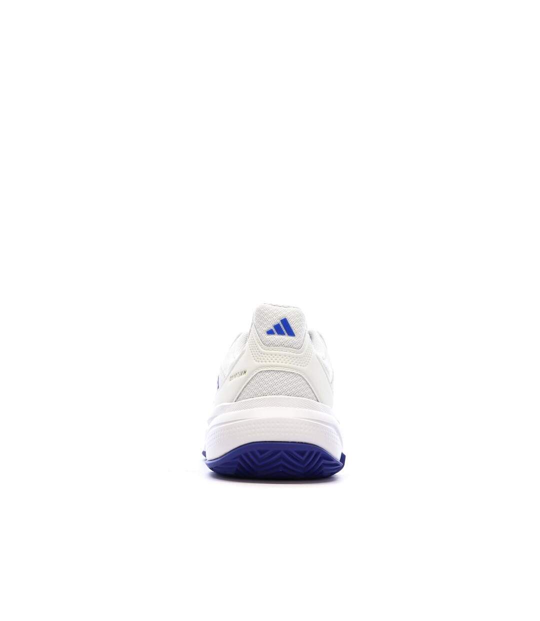 Baskets blanches/bleu homme adidas courtjam-3