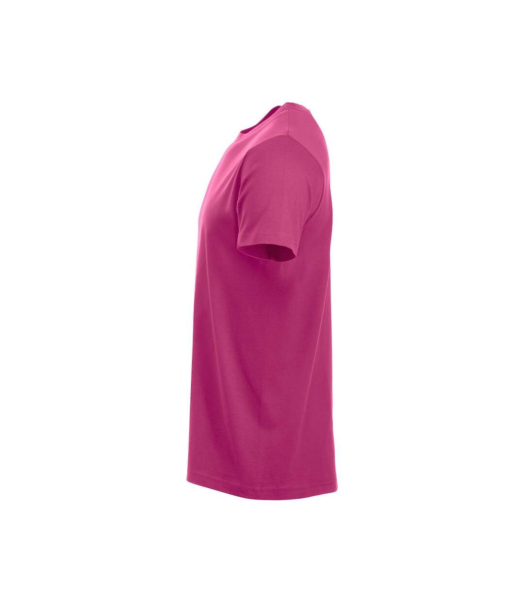 T-shirt new classic homme rose cerise vif Clique