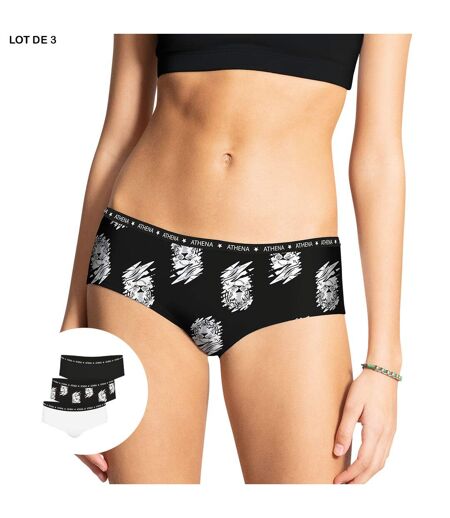 Lot de 3 boxers fille Ecopack Girl Mode   Fille