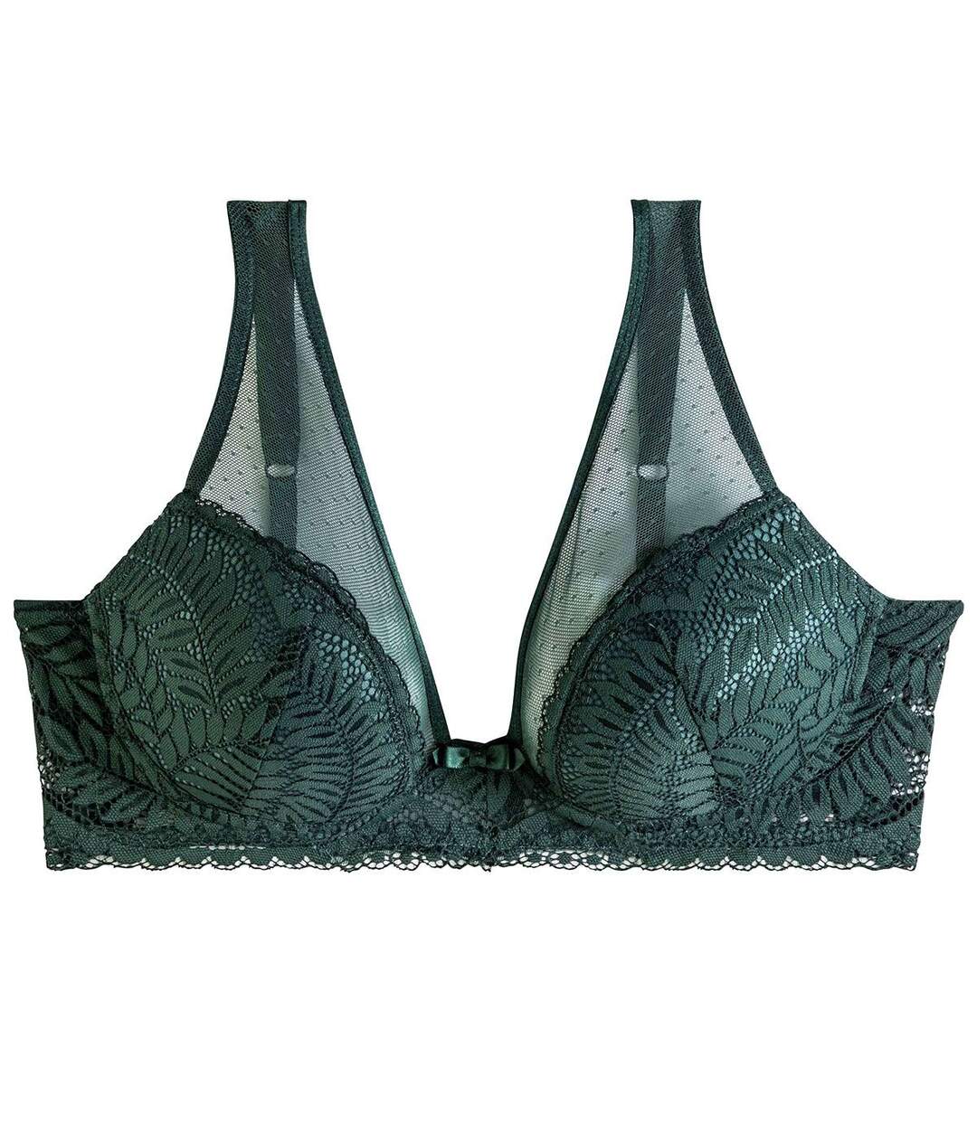 Soutien-gorge ampliforme coque moulée vert Ivresse