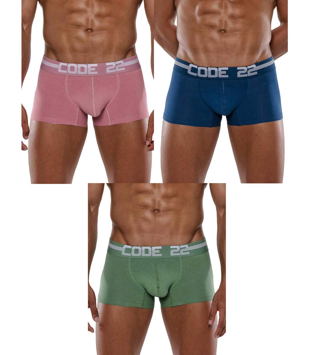 Pack x3 boxers Fun Code22-1