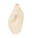 Vase Design en Dolomite Nola 30cm Beige-1