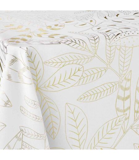 Nappe Imprimée Déco Belflor 150x300cm Blanc