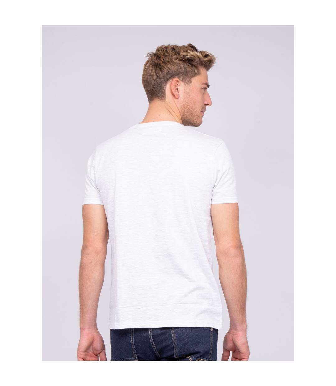 T-shirt col rond pur coton NERLIN-2