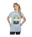 Disney Womens/Ladies Alphabet B Is For Buzz Lightyear Cotton Boyfriend T-Shirt (Gris sportif) - UTBI46921-2