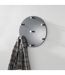 Patère Murale Ronde Kely 35cm Gris-1