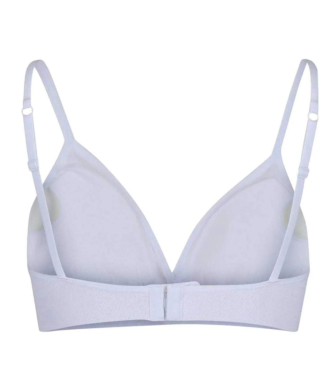Womens/ladies Justine Seamless Bra White Reebok-2