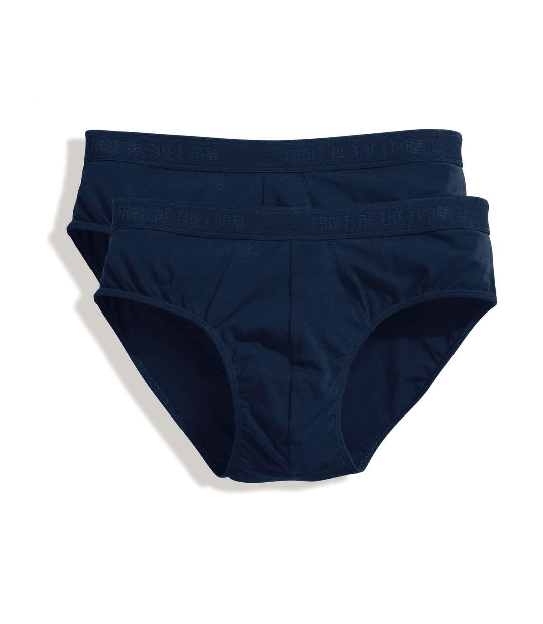 Lot 2 slips Homme - coton - bleu marine - duo Pack 67-018-7