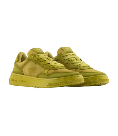 Baskets Homme Jaune Armani Exchange
