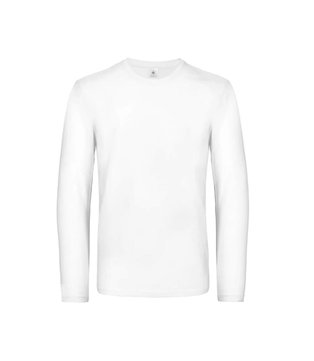 T-shirt Manches Longues #e190 Homme Blanc B&C-1