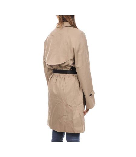 Veste Trench-coat Beige Femme Teddy Smith Trenchy - S