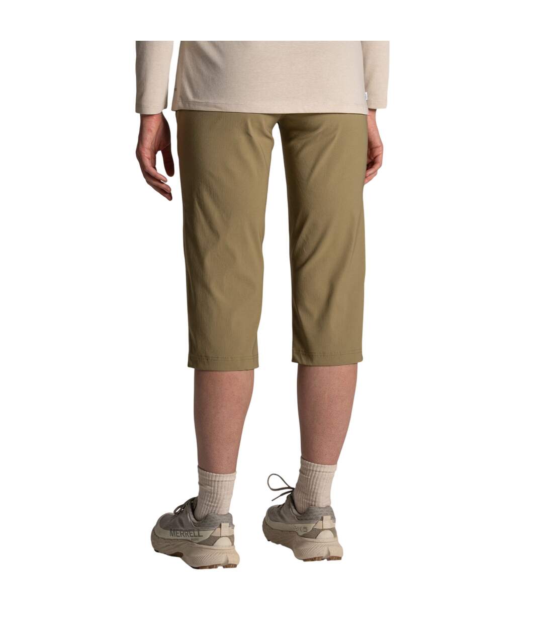 Womens/ladies Kiwi Pro Iii Cropped Trousers Cardamom Craghoppers-3