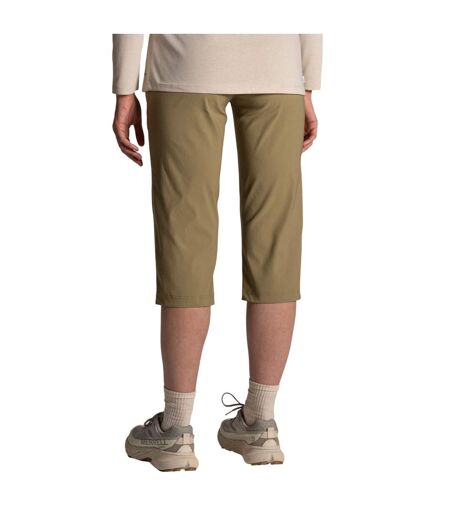 Womens/ladies Kiwi Pro Iii Cropped Trousers Cardamom Craghoppers