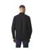 Mens Oxford Long-sleeved Button-down Shirt Black Pretty Green-3