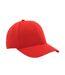 Casquette De Baseball Rouge Brain Waves-2