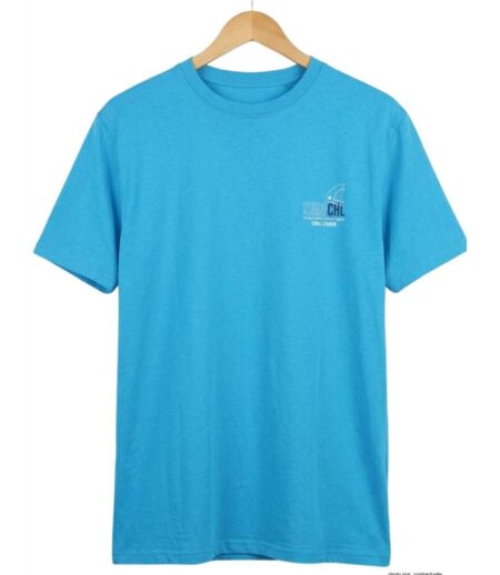 CHALLENGER TEE3007D - Tee-shirt imprimé manches courtes en pur coton jersey respirant