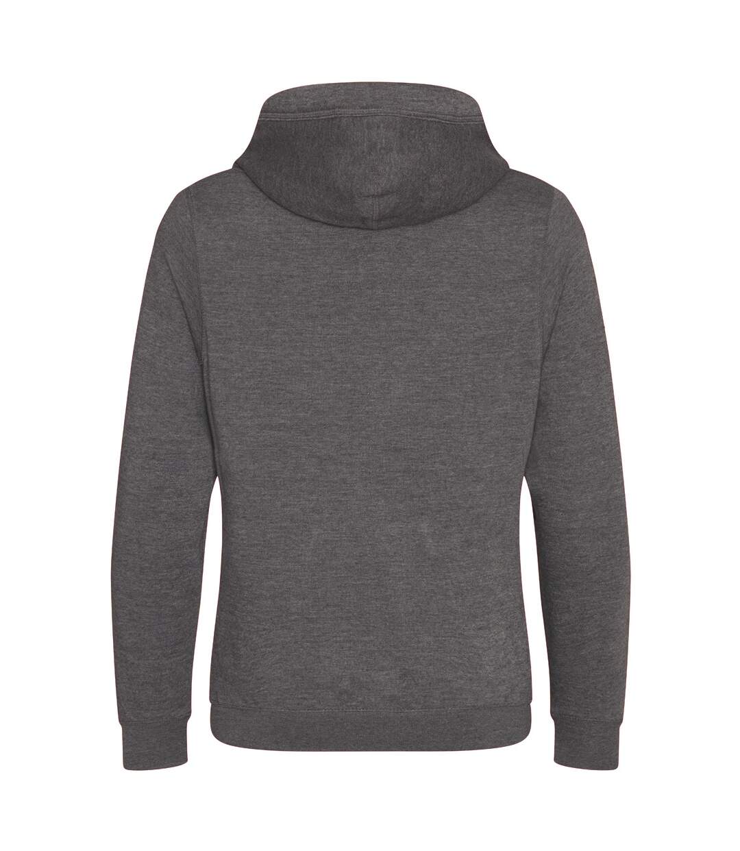 Sweat à capuche homme anthracite Awdis-3