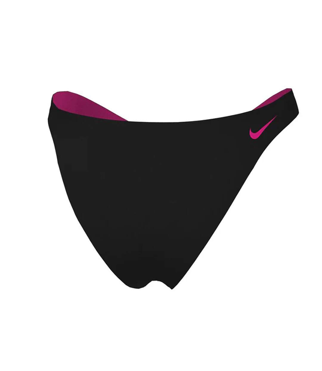 Bas De Maillot De Bain Motif/style Blocs De Couleurs Femme Noir Rose Nike-3