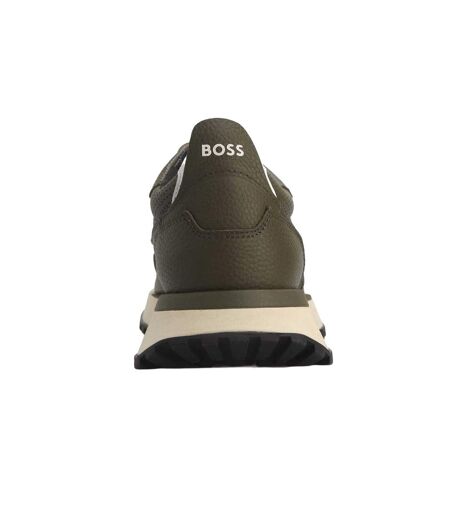 Mens Jonah Running Trainers Green Boss