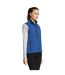Veste Sans Manches Rallye Femme Bleu Roi SOLS-3