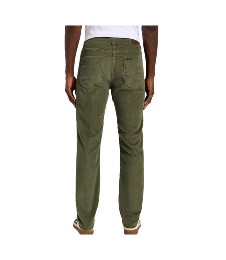 Pantalon en velours slim kaki homme lee mercantile - w29-l32