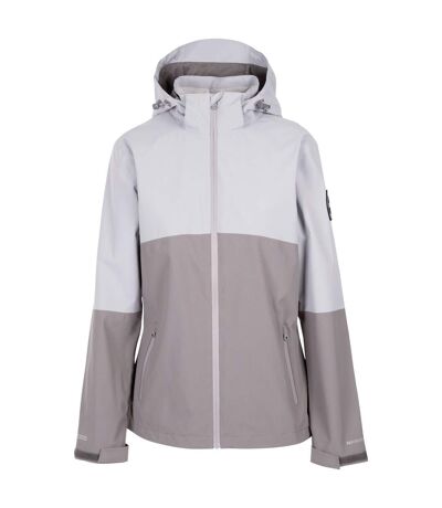 Womens/ladies quincy dlx waterproof jacket platinum Trespass